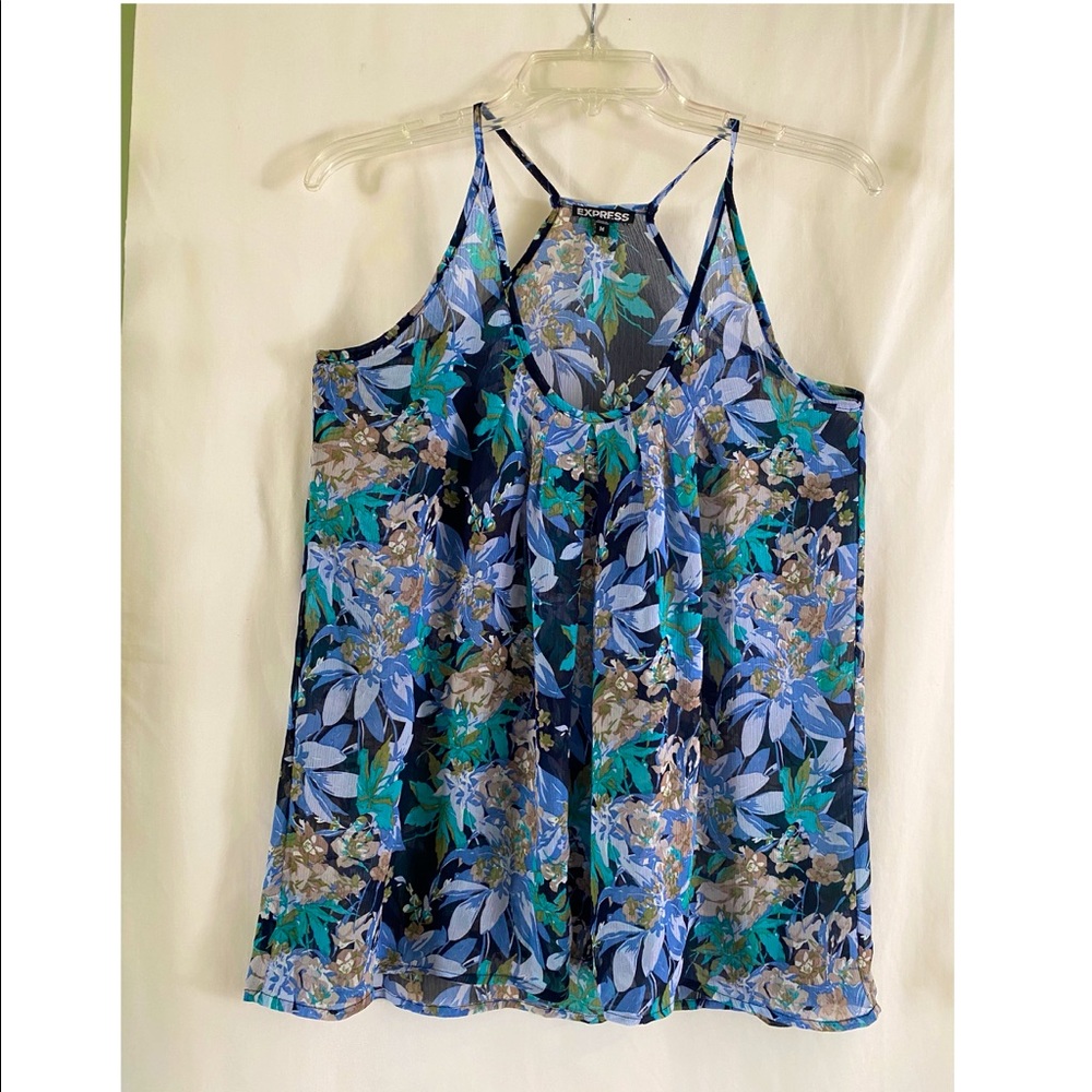 Express Loose fitting floral summer top
